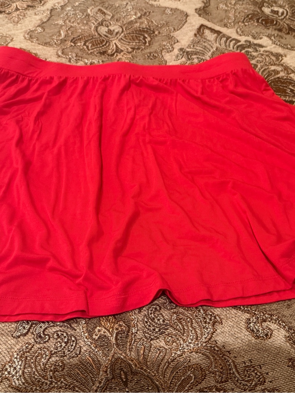 Loft Women’s  Red Skirt - Classic A-Line Style